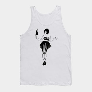 Pinup Witch Tank Top